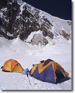 High Camp on Illampu