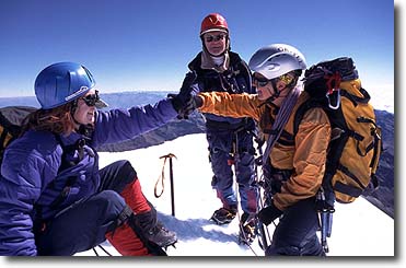 On the summit of Pico Schultz