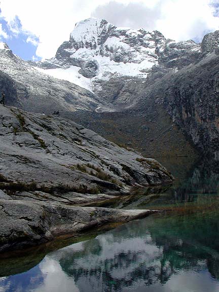 Laguna Churup and Nevado Churup, Peru