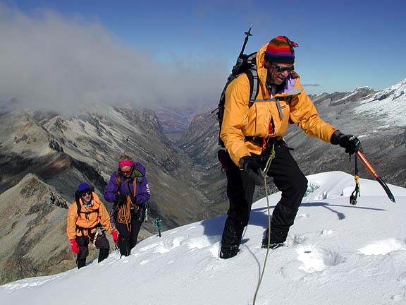 Nevado Huapi summit