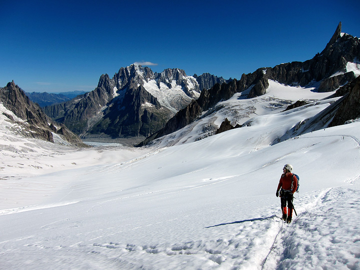 Steve and Claire Murchie in and around Chamonix • August 2010