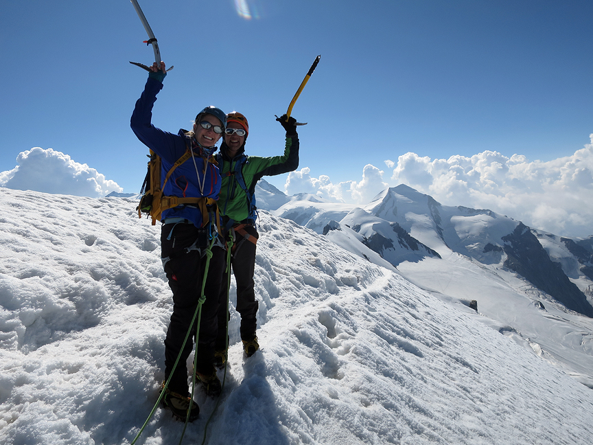 Jen and Todd Bausch, Jungfrau, Saas Fee and Zermatt climbs • July 20 ...