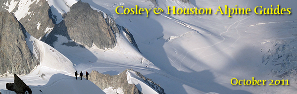 Cosley and Houston Alpine Guides - Winter 2009-10>
 Newsletter